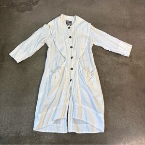 Animale Elegant White linen Shacket (shirt- jacket)
